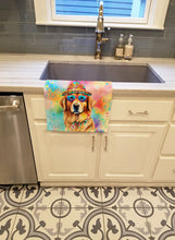 Load image into Gallery viewer, Golden Retriever Hippie Dawg Kitchen Towel
