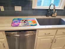 Load image into Gallery viewer, Great Pyrenees Hippie Dawg Dish Drying Mat