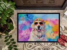 Load image into Gallery viewer, Great Pyrenees Hippie Dawg Doormat - 18X27 Indoor / Outdoor Rug | Made in USA