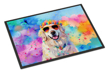 Load image into Gallery viewer, Great Pyrenees Hippie Dawg Doormat - 18X27 Indoor / Outdoor Rug | Made in USA