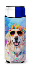 Load image into Gallery viewer, Great Pyrenees Hippie Dawg Slim Can Huggers – Fun, Functional Drink Coolers for Every Occasion