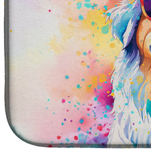 Load image into Gallery viewer, Great Pyrenees Hippie Dawg Dish Drying Mat
