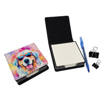 Load image into Gallery viewer, Great Pyrenees Hippie Dawg PU Leather Note Paper Holder