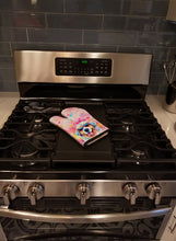 Load image into Gallery viewer, Great Pyrenees Hippie Dawg Oven Mitt