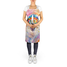 Load image into Gallery viewer, Great Pyrenees Hippie Dawg Apron – Artist-Designed Kitchen, BBQ &amp; Craft Apron