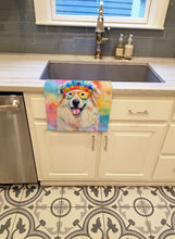 Load image into Gallery viewer, Great Pyrenees Hippie Dawg Kitchen Towel