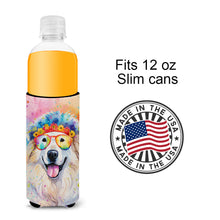 Load image into Gallery viewer, Great Pyrenees Hippie Dawg Slim Can Huggers – Fun, Functional Drink Coolers for Every Occasion