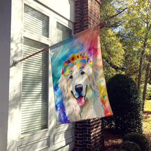 Load image into Gallery viewer, Great Pyrenees Hippie Dawg House Flag
