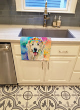 Load image into Gallery viewer, Great Pyrenees Hippie Dawg Kitchen Towel