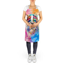 Load image into Gallery viewer, Keeshond Hippie Dawg Apron – Artist-Designed Kitchen, BBQ &amp; Craft Apron