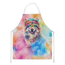 Load image into Gallery viewer, Keeshond Hippie Dawg Apron – Artist-Designed Kitchen, BBQ &amp; Craft Apron