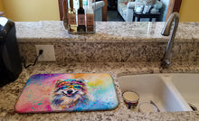 Load image into Gallery viewer, Keeshond Hippie Dawg Dish Drying Mat