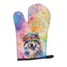 Load image into Gallery viewer, Keeshond Hippie Dawg Oven Mitt
