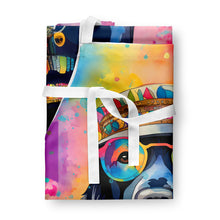 Load image into Gallery viewer, Black Labrador Hippie Dawg Apron – Artist-Designed Kitchen, BBQ &amp; Craft Apron
