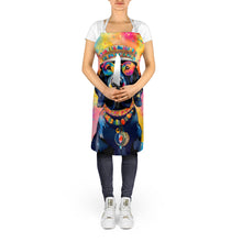 Load image into Gallery viewer, Black Labrador Hippie Dawg Apron – Artist-Designed Kitchen, BBQ &amp; Craft Apron