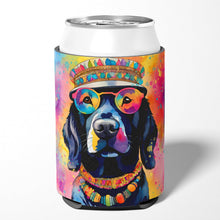 Load image into Gallery viewer, Black Labrador Hippie Dawg Can or Bottle Hugger