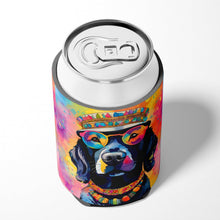 Load image into Gallery viewer, Black Labrador Hippie Dawg Can or Bottle Hugger