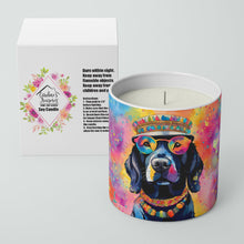 Load image into Gallery viewer, Black Labrador Hippie Dawg Decorative Soy Candle