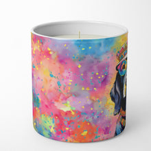 Load image into Gallery viewer, Black Labrador Hippie Dawg Decorative Soy Candle
