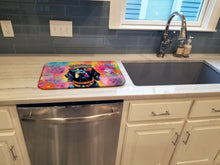Load image into Gallery viewer, Black Labrador Hippie Dawg Dish Drying Mat