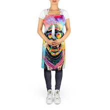 Load image into Gallery viewer, Black Labrador Hippie Dawg Apron – Artist-Designed Kitchen, BBQ &amp; Craft Apron