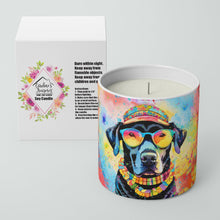 Load image into Gallery viewer, Black Labrador Hippie Dawg Decorative Soy Candle