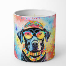 Load image into Gallery viewer, Black Labrador Hippie Dawg Decorative Soy Candle