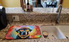 Load image into Gallery viewer, Black Labrador Hippie Dawg Dish Drying Mat