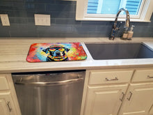 Load image into Gallery viewer, Black Labrador Hippie Dawg Dish Drying Mat