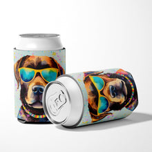 Load image into Gallery viewer, Chocolate Labrador Hippie Dawg Can or Bottle Hugger