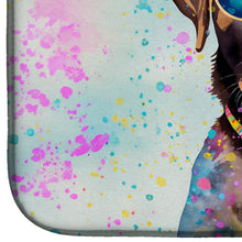 Load image into Gallery viewer, Chocolate Labrador Hippie Dawg Dish Drying Mat