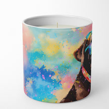 Load image into Gallery viewer, Chocolate Labrador Hippie Dawg Decorative Soy Candle
