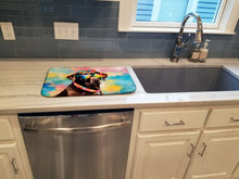 Load image into Gallery viewer, Chocolate Labrador Hippie Dawg Dish Drying Mat