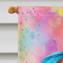 Load image into Gallery viewer, Chocolate Labrador Hippie Dawg House Flag