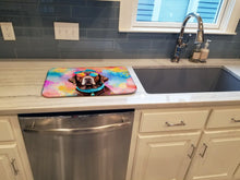 Load image into Gallery viewer, Chocolate Labrador Hippie Dawg Dish Drying Mat