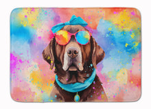 Load image into Gallery viewer, Chocolate Labrador Hippie Dawg Memory Foam Kitchen Mat