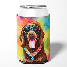 Load image into Gallery viewer, Chocolate Labrador Hippie Dawg Can or Bottle Hugger