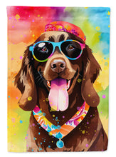 Load image into Gallery viewer, Chocolate Labrador Hippie Dawg House Flag