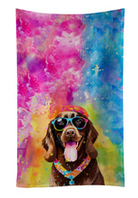 Load image into Gallery viewer, Chocolate Labrador Hippie Dawg Kitchen Towel