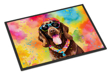 Load image into Gallery viewer, Chocolate Labrador Hippie Dawg Doormat - 18X27 Indoor / Outdoor Rug | Made in USA