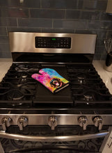 Load image into Gallery viewer, Chocolate Labrador Hippie Dawg Oven Mitt