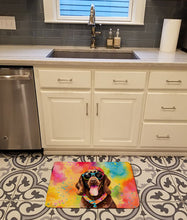 Load image into Gallery viewer, Chocolate Labrador Hippie Dawg Memory Foam Kitchen Mat