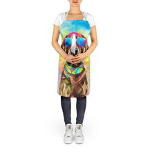 Load image into Gallery viewer, Chocolate Labrador Hippie Dawg Apron – Artist-Designed Kitchen, BBQ &amp; Craft Apron