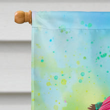 Load image into Gallery viewer, Chocolate Labrador Hippie Dawg House Flag