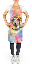 Load image into Gallery viewer, Yellow Labrador Hippie Dawg Apron – Artist-Designed Kitchen, BBQ &amp; Craft Apron