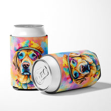 Load image into Gallery viewer, Yellow Labrador Hippie Dawg Can or Bottle Hugger