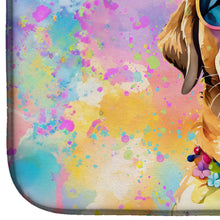 Load image into Gallery viewer, Yellow Labrador Hippie Dawg Dish Drying Mat