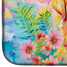 Load image into Gallery viewer, Yellow Labrador Hippie Dawg Dish Drying Mat
