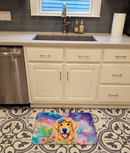 Load image into Gallery viewer, Yellow Labrador Hippie Dawg Memory Foam Kitchen Mat