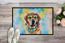 Load image into Gallery viewer, Mastiff Hippie Dawg Doormat - 18X27 Indoor / Outdoor Rug | Made in USA